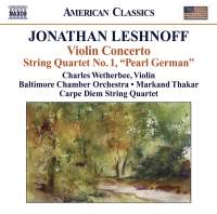 Jonathan Leshnoff: Violin Concerto