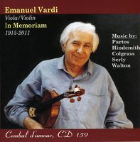 Emmanuel Vardi-Emanuel Vardi,  Viola/Violin: In Memoriam,  1915-2011