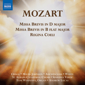 モーツァルト：ミサ・ブレヴィス K. 194 and 275／「天の女王、喜びませ」 K. 127 （セント・オールバンズ大聖堂合唱団／シンフォニア・ヴェルディ／ルーカス）
