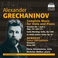 Grechaninov: Complete Music for Viola and Piano