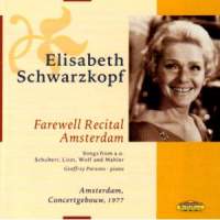 Elisabeth Schwarzkopf: Farewell Recital in Amsterdam, 1977