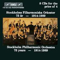 Stockholm Philharmonic Orchestra - 75 Years (1914-1989)