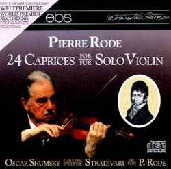 Pierre Rhode - 24 Caprices (ebs 6007)