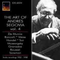 The Art of Andres Segovia, Volume 4