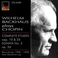 Wilhelm Backhaus plays Chopin