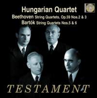 Hungarian Quartet play Beethoven & Bartok